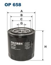 Filtron OP 658 - Olejový filter -