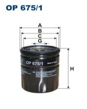 Filtron OP 675/1 - Olejový filter -