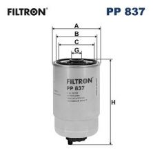 Filtron PP 837 - Palivový filter