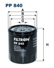 Filtron PP 840 - Palivový filter