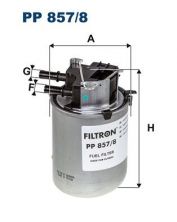 Filtron PP 857/8 - Palivový filter