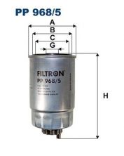 Filtron PP 968/5 - Palivový filter