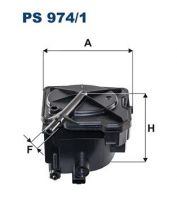 Filtron PS 974/1 - Palivový filter