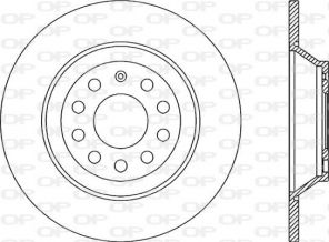 Open Parts BDR2178.10 - Brzdový kotúč -