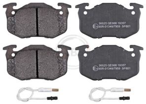 A.B.S. 36525 - Brzdové platničky -