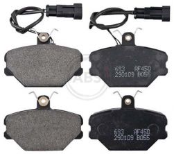 A.B.S. 37001 - Brzdové platničky -