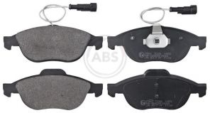 A.B.S. 37064 - Brzdové platničky -