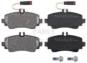 A.B.S. 37078 - Brzdové platničky -