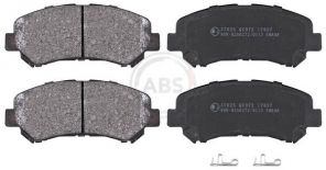 A.B.S. 37625 - Brzdové platničky -