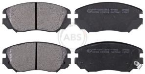 A.B.S. 37682 - Brzdové platničky -