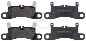 A.B.S. 37850 - Brzdové platničky -