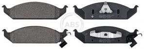 A.B.S. 38650 - Brzdové platničky -