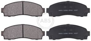 A.B.S. 38833 - Brzdové platničky -