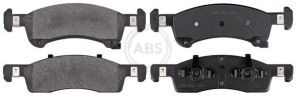 A.B.S. 38934 - Brzdové platničky -