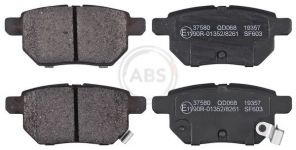 A.B.S. 37580 - Brzdové platničky -