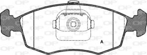 Open Parts BPA0172.10 - Brzdové platničky -