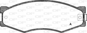 Open Parts BPA0184.02 - Brzdové platničky -