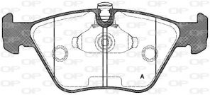 Open Parts BPA0270.15 - Brzdové platničky -