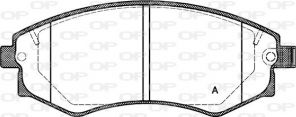 Open Parts BPA0318.32 - Brzdové platničky -