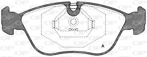 Open Parts BPA0446.00 - Brzdové platničky -