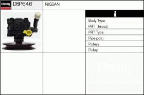Remy DSP646 - Prevodovka riadenia/čerpadlo
