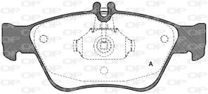 Open Parts BPA0586.00 - Brzdové platničky -