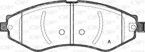 Open Parts BPA0645.22 - Brzdové platničky -
