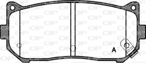 Open Parts BPA0649.02 - Brzdové platničky -