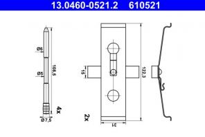 ATE 13.0460-0521.2 -  -