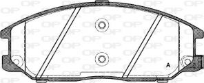 Open Parts BPA0771.12 - Brzdové platničky -