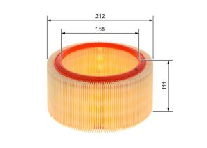 Bosch 1 457 433 032 - Vzduchový filter