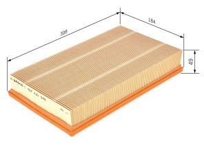 Bosch 1 457 433 546 - Vzduchový filter