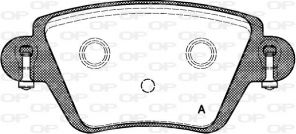 Open Parts BPA0777.10 - Brzdové platničky -