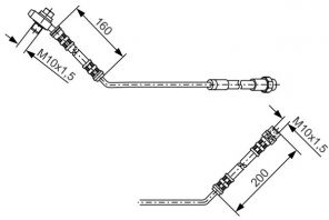 Bosch 1 987 476 054 - Brzdová hadica -