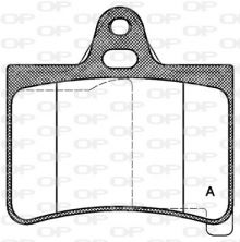Open Parts BPA0830.00 - Brzdové platničky -