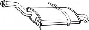 Bosal 135-085 - Zadný tlmič -