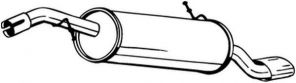 Bosal 190-373 - Zadný tlmič -