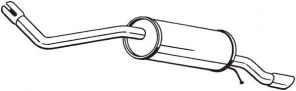 Bosal 233-569 - Zadný tlmič -