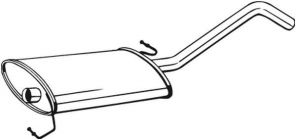 Bosal 279-441 - Stredný tlmič