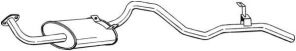 Bosal 286-039 - Zadný tlmič -