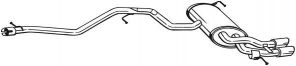 Bosal 286-363 - Zadný tlmič -