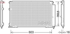 Denso DCN50047 - Kondenzátor