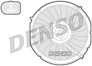 Denso DER02003 - Ventilátor motora