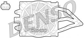 Denso DER09057 - Ventilátor motora
