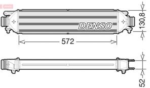 Denso DIT09103 - Chladič plniaceho vzduchu