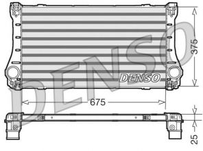 Denso DIT50006 - Chladič plniaceho vzduchu