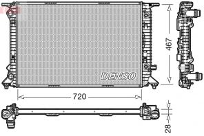 Denso DRM02021 - Chladič vody