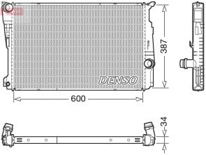 Denso DRM05006 - Chladič vody