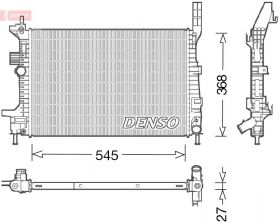 Denso DRM10029 - Chladič vody