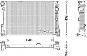 Denso DRM17048 - Chladič vody